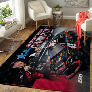Tyler Reddick 2026 Daytona 500 Champion Rectangular Rug - TANTN21133