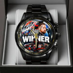 Tyler Reddick 2026 Daytona 500 Champion Black Stainless Steel Watch – TANTN21140