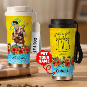Personalized Elvis Presley 18oz Coffee Cup - TANTN21192