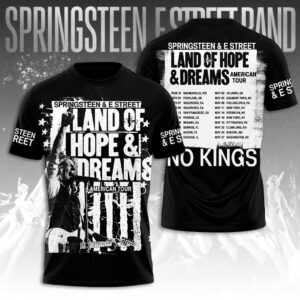 Bruce Springsteen Tour 2026 3D Apparel - TANTN21193