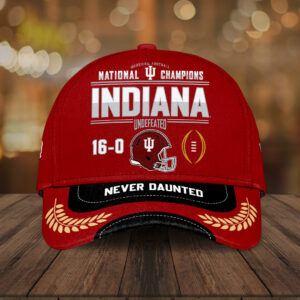 Indiana Hoosiers Football 2025 National Champions Classic Cap - TANTN21215
