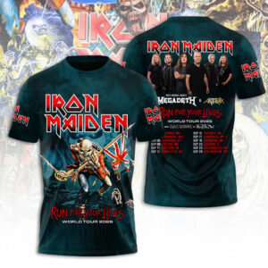 Iron Maiden Tour 2026 3D Apparel - TANTN21221