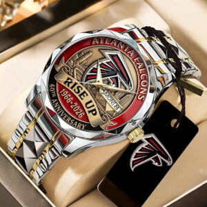 Atlanta Falcons Alloy Luxury Quartz Watch - TANTN21270