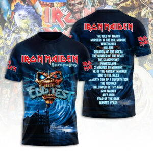 Iron Maiden Tour 2026 3D Apparel - TANTN21278