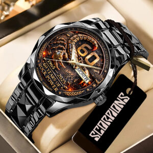Scorpions 60th Anniversary Alloy Luxury Quartz Watch - TANTN21290