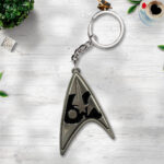 Star Trek 60th Anniversary 2026 Custom Shape 2-sided Keychain – TANTN21298