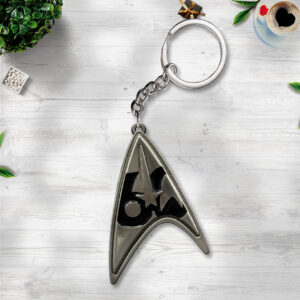 Star Trek 60th Anniversary 2026 Custom Shape 2-sided Keychain - TANTN21298