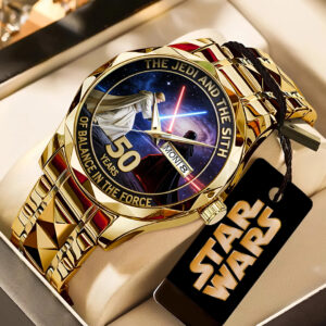 Star Wars 50th Anniversary 2027 Alloy Luxury Quartz Watch - TANTN21320