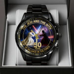 Star Wars 50th Anniversary 2027 Black Stainless Steel Watch – TANTN21321