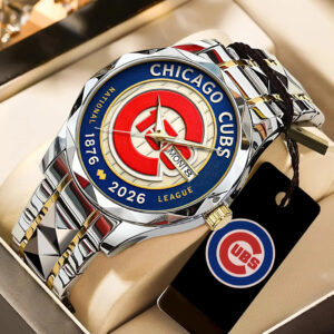 Chicago Cubs 150th Anniversary Alloy Luxury Quartz Watch - TANTN21330