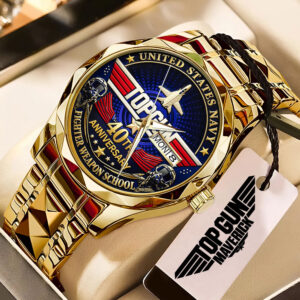 Top Gun 40th Anniversary Alloy Luxury Quartz Watch - TMTHU3800