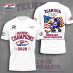 USA Hockey Olympic Champions 2026 3D Apparel – VANDH4128