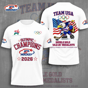 USA Hockey Olympic Champions 2026 3D Apparel - VANDH4128