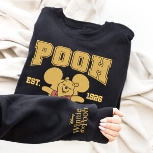 Winnie-the-Pooh 100th Anniversary 2D Embroidered Sweatshirt - HOATT16137