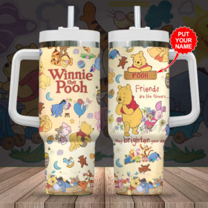 Personalized Winnie-the-Pooh 100th Anniversary 40oz Stanley Tumbler - HOATT16082