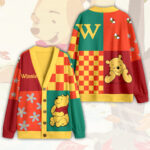 Winnie-the-Pooh Knitted V-neck Cardigan – HOATT16064
