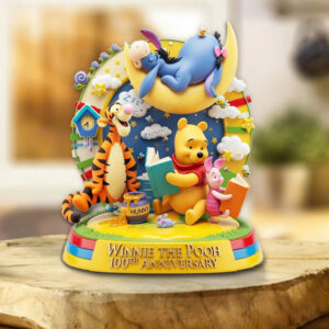 Winnie-the-Pooh 100th Anniversary Custom Shape Acrylic Plaque - TMTHU4047