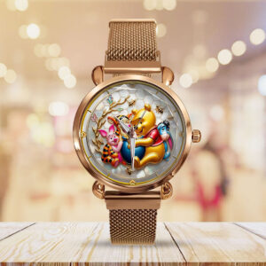 Winnie-the-Pooh 100th Anniversary Mesh Strap Quartz Watch - VANDH5018