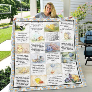 Winnie-the-Pooh 100th Anniversary 2026 Quilt Blanket - TMTHU3792