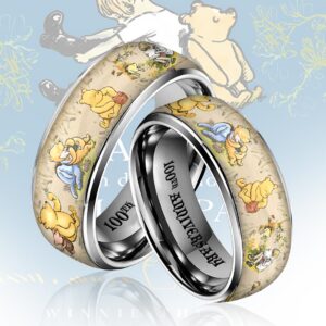 Winnie-the-Pooh 100th Anniversary Custom Alloy Ring - HOATT16067