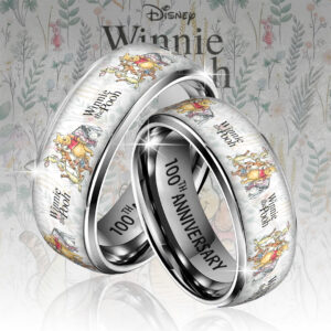 Winnie-the-Pooh 100th Anniversary Custom Alloy Ring - GNE4943