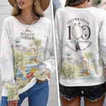 Winnie-the-Pooh 100th Anniversary Round Neck Raglan Sleeve Sweatshirt – GNE4950