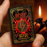 AC/DC 53rd Anniversary Zippo Lighter Case (No Insert) – TMTHU4550