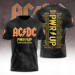 AC/DC World Tour 2026 3D Apparel – TANTN21354