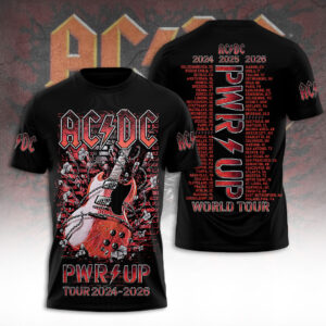 AC/DC World Tour 2026 3D Apparel - TANTN21366