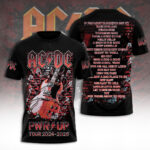 AC/DC World Tour 2026 3D Apparel – TANTN21367