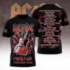AC/DC World Tour 2026 3D Apparel - TANTN21367