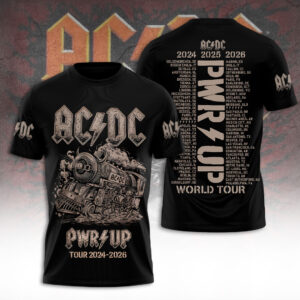 AC/DC World Tour 2026 3D Apparel - TANTN21371