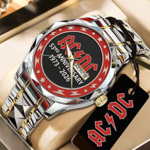 AC/DC 53rd Anniversary Alloy Luxury Quartz Watch - TANTN21701