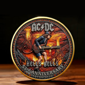 AC/DC 53rd Anniversary Commemorative Coin - TMTHU4471