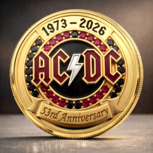 AC/DC 53rd Anniversary Commemorative Coin - HOATT16758