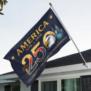 America250 3D Double-side House Flag - TANTN21407
