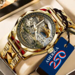 America250 Alloy Luxury Quartz Watch – TANTN21408