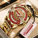 Arsenal FC 140th Anniversary Alloy Luxury Quartz Watch – MAITM15016