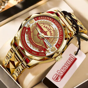 Arsenal FC 140th Anniversary Alloy Luxury Quartz Watch - MAITM15016