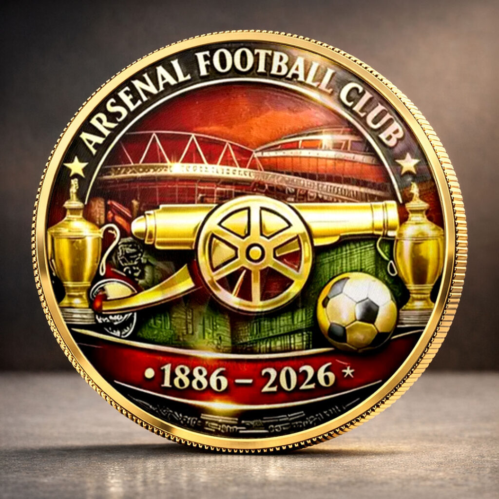 Arsenal FC 140th Anniversary Commemorative Coin – MAITM15082 | Gifnestbuys