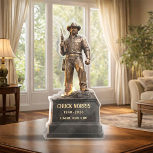 Chuck Norris Custom Shape Acrylic Plaque - HOATT16964