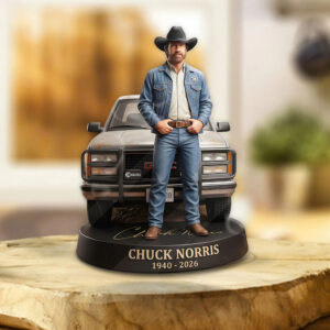 Chuck Norris Custom Shape Acrylic Plaque - TANTN21926