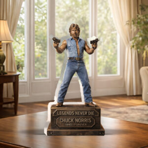 Chuck Norris Custom Shape Acrylic Plaque - HOATT17018