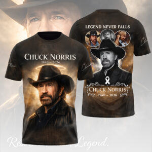 Chuck Norris 3D Apparel - HOATT16969