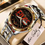 Elvis Presley Alloy Luxury Quartz Watch – VANDH5118
