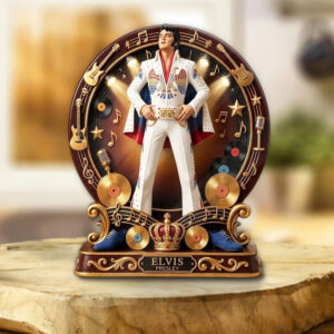 Elvis Presley Custom Shape Acrylic Plaque - TMTHU4478