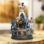 Elvis Presley Custom Shape Acrylic Plaque – TMTHU4502