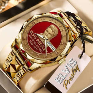 Elvis Presley Alloy Luxury Quartz Watch - MAITM15012