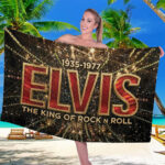 Elvis Presley Rectangle Beach Towel – TMTHU4124