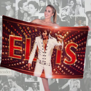 Elvis Presley Rectangle Beach Towel - TMTHU4521